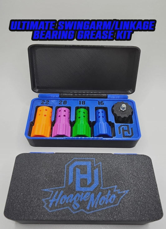 ORIGINAL Swingarm Linkage Bearing Grease Tool Kit 16 18 20 22