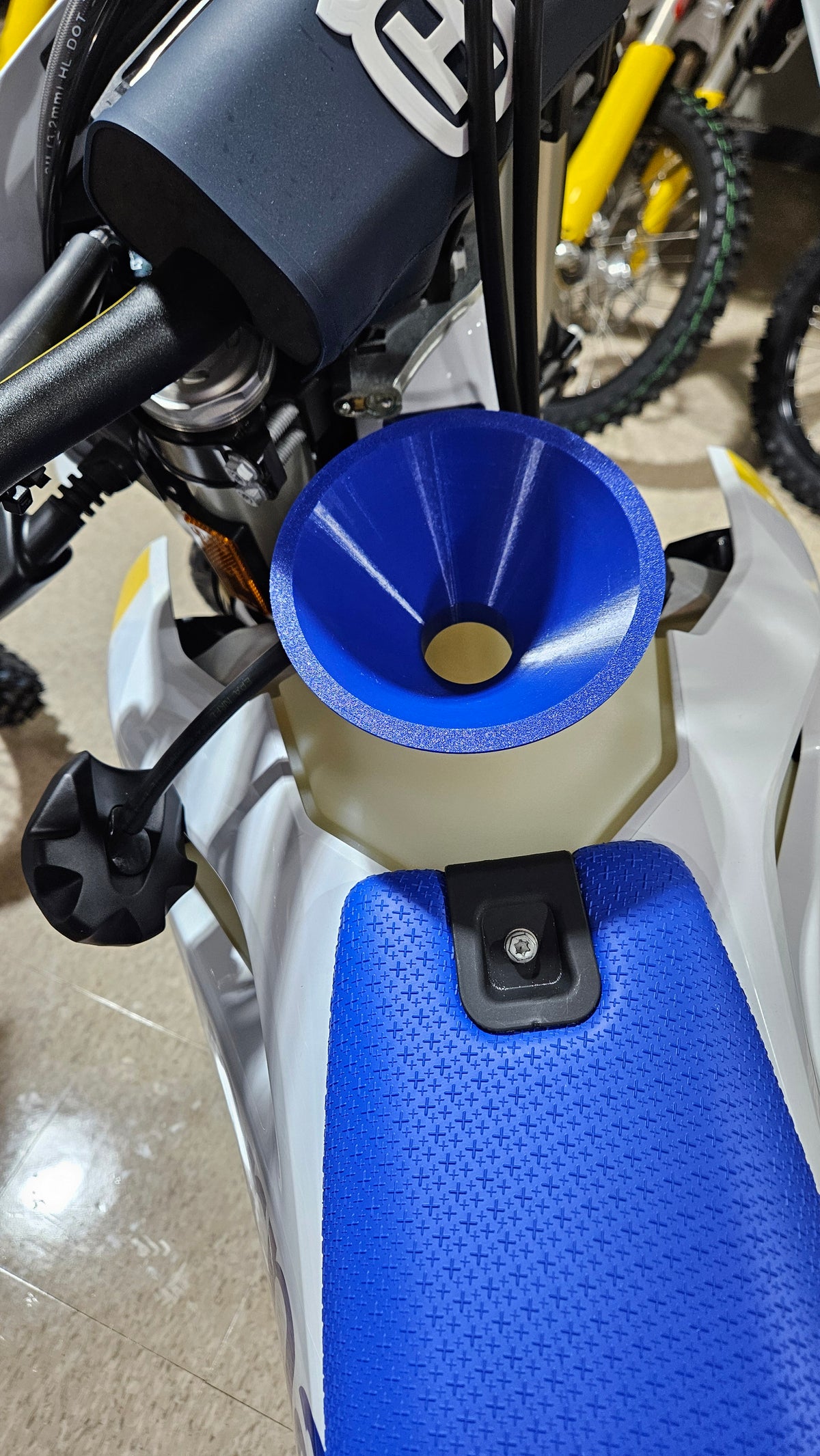 Fuel Tank Funnel for KTM, Husqvarna & GasGas MX, XC & Enduro