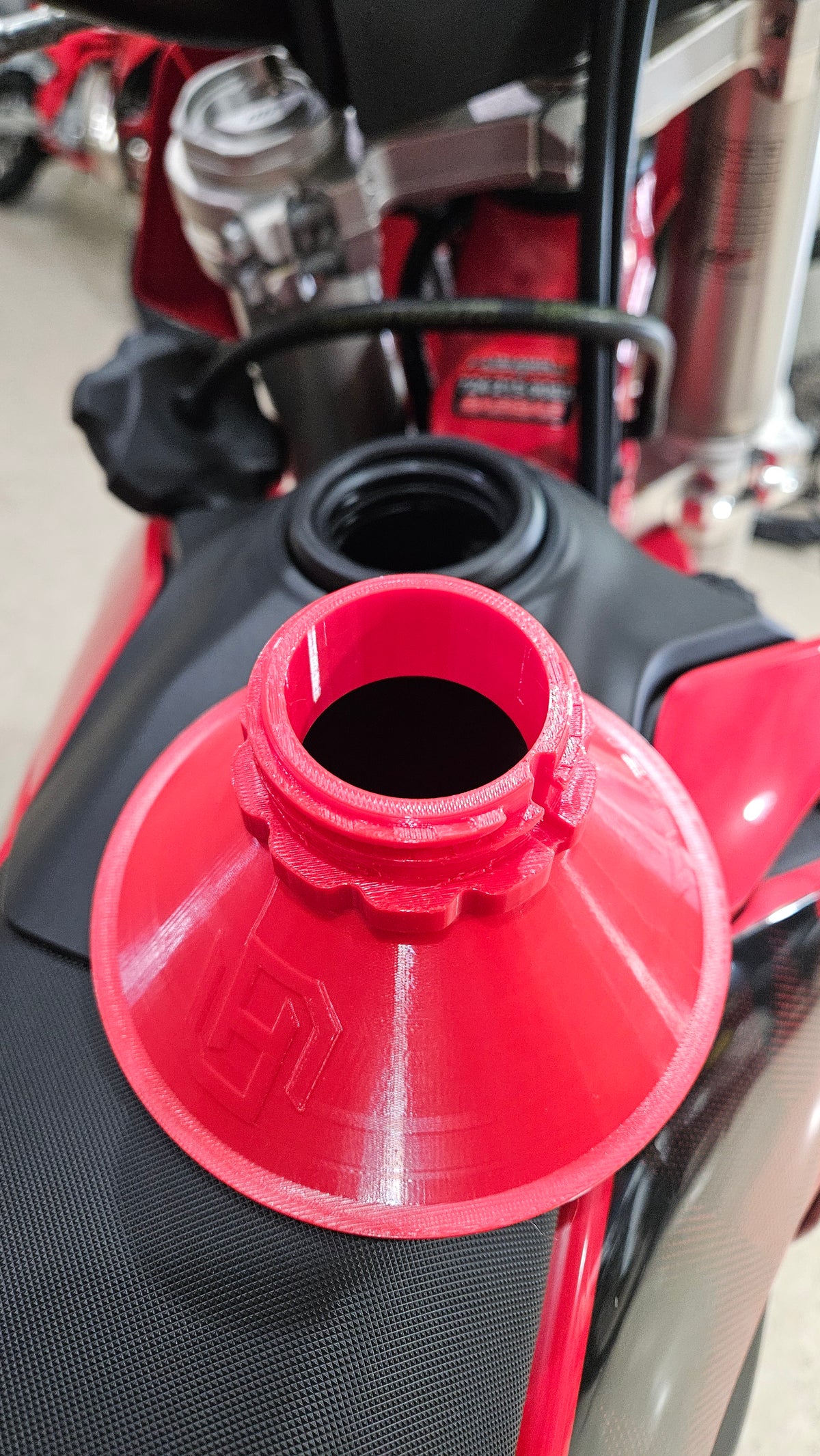 Fuel Tank Funnel for KTM, Husqvarna & GasGas MX, XC & Enduro