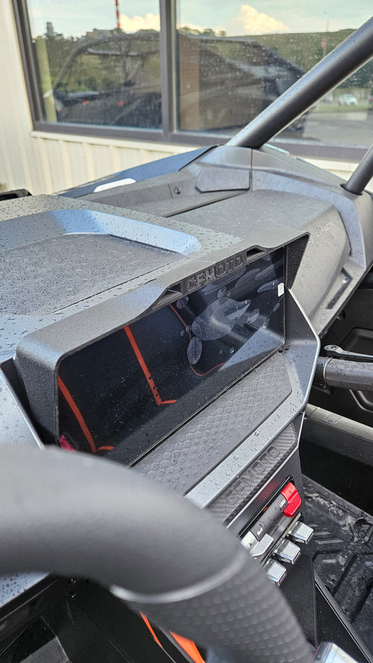 CFMOTO Z10 LCD Sun Shade – 2-Piece 3M Adhesive Mount