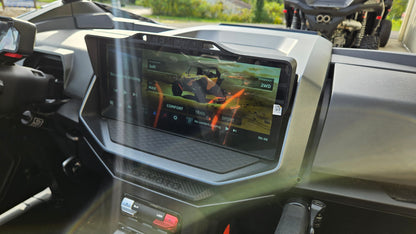 CFMOTO Z10 LCD Sun Shade – 2-Piece 3M Adhesive Mount