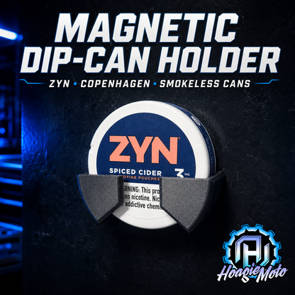 Magnetic Zyn & Dip Can Holder