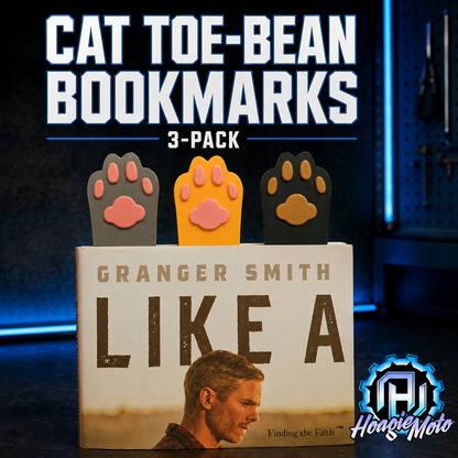 Cat Toe Beans Bookmarks – 3-Pack