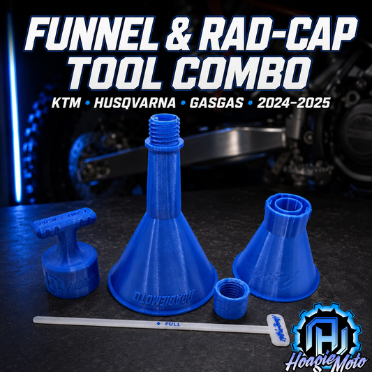 TBI Funnels and Radiator Cap Tool Kit KTM Husqvarna Gasgas 24 25
