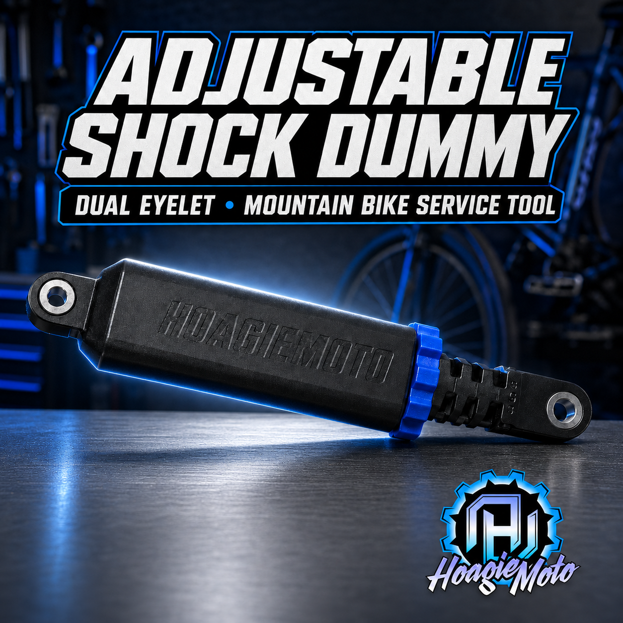 Adjustable Mountain Bike Shock Dummy – Dual Eyelet