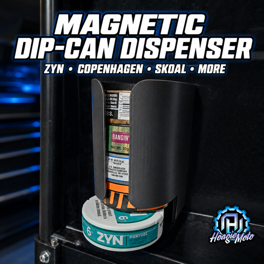 Magnetic Zyn & Dip Can Dispenser