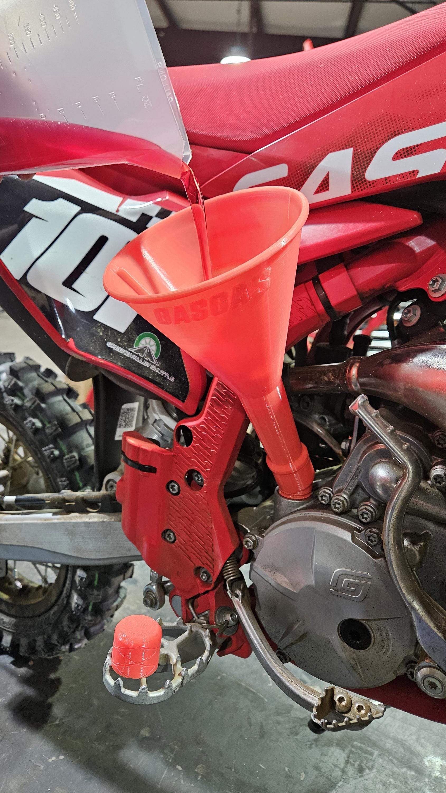 Threaded Oil Funnel Kit for KTM Husqvarna GasGas | Fits 50, 85 & 125–500cc
