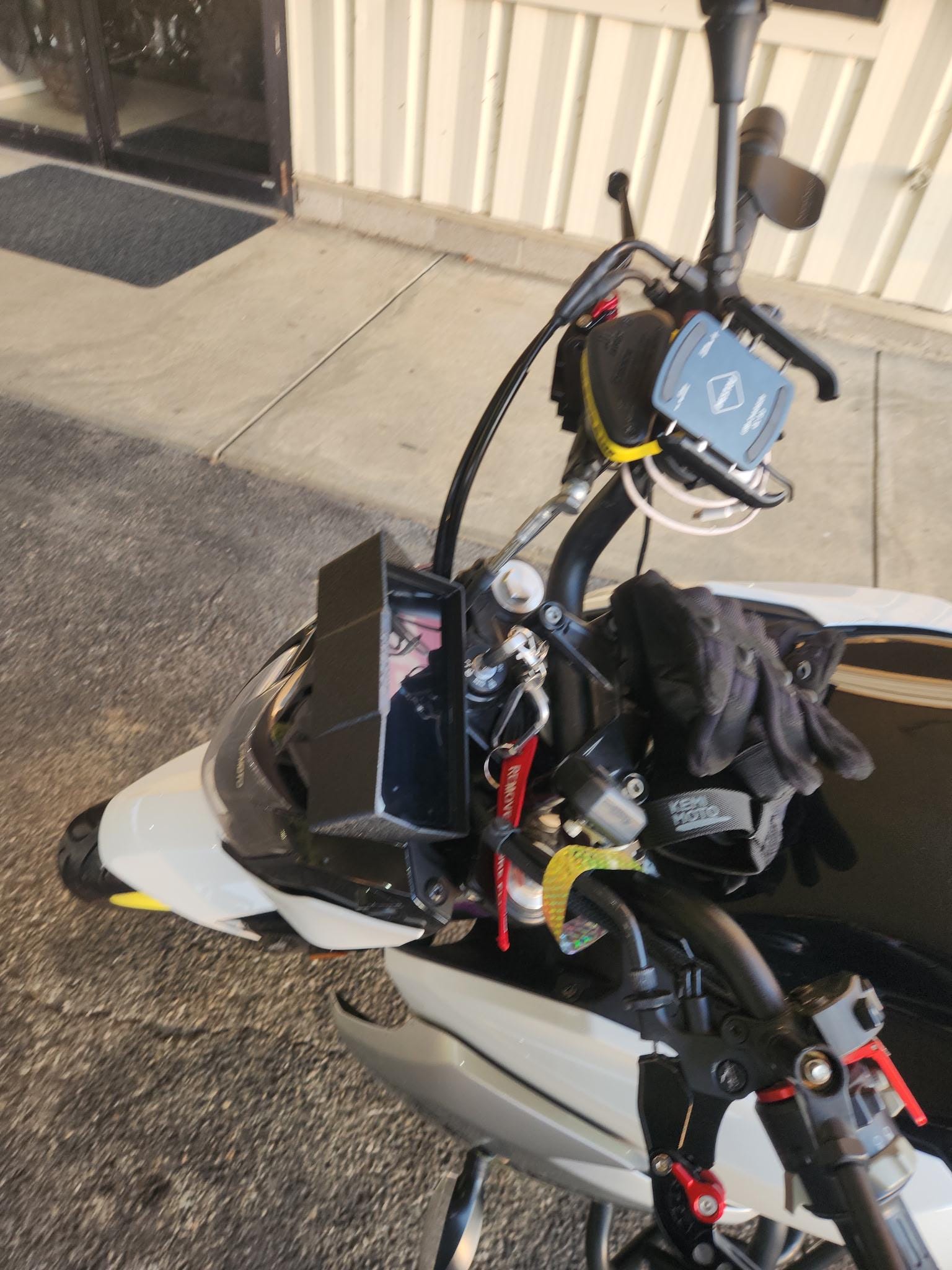 Sun Shade for CFMoto 650NK, 300SS & 300NK TFT Display