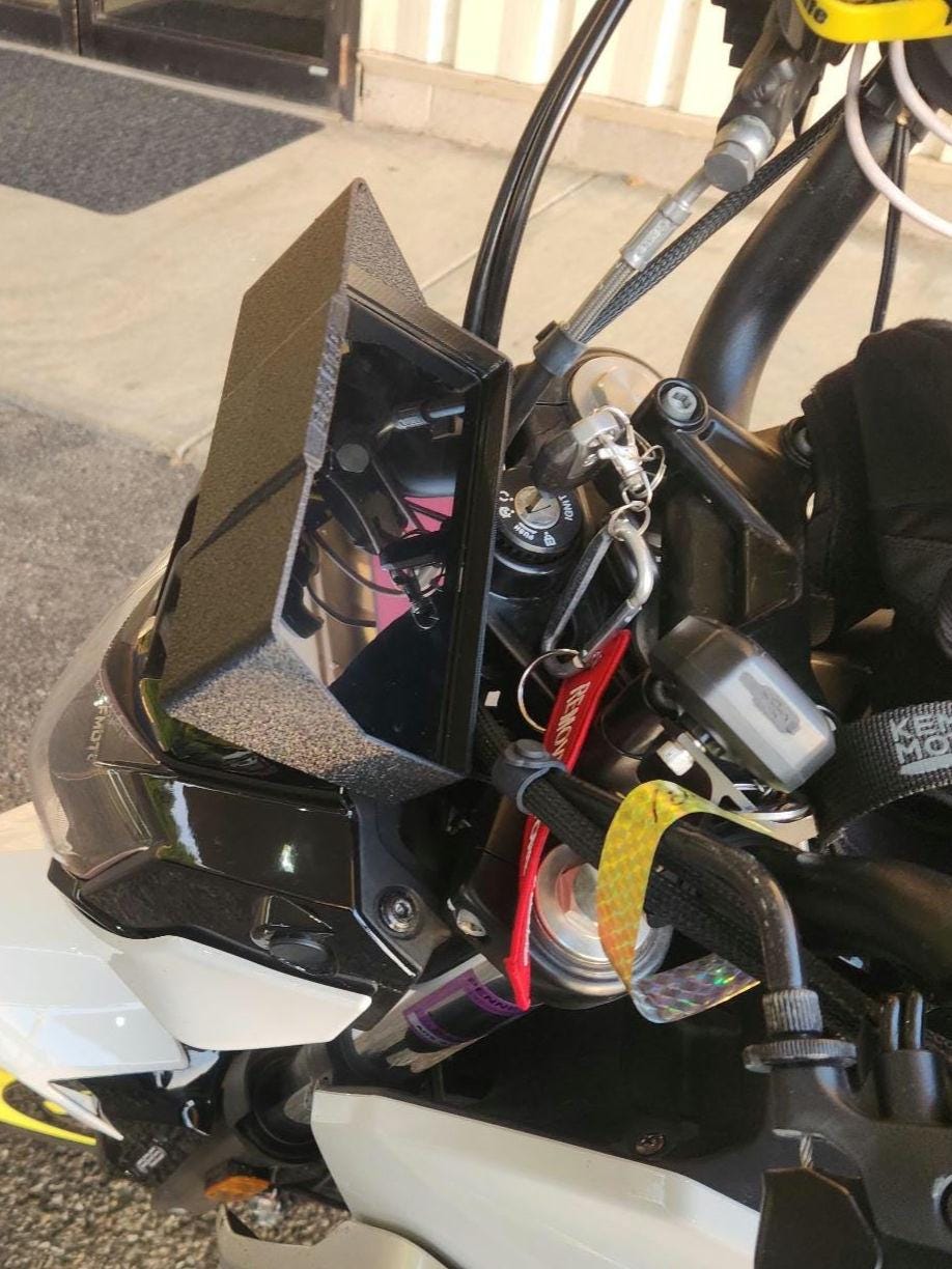 Sun Shade for CFMoto 650NK, 300SS & 300NK TFT Display