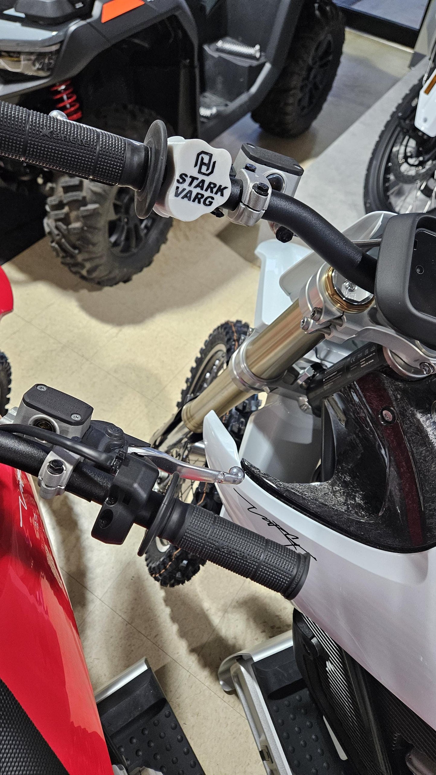 Stark Varg Handlebar Switch Cover For Washing & Storage