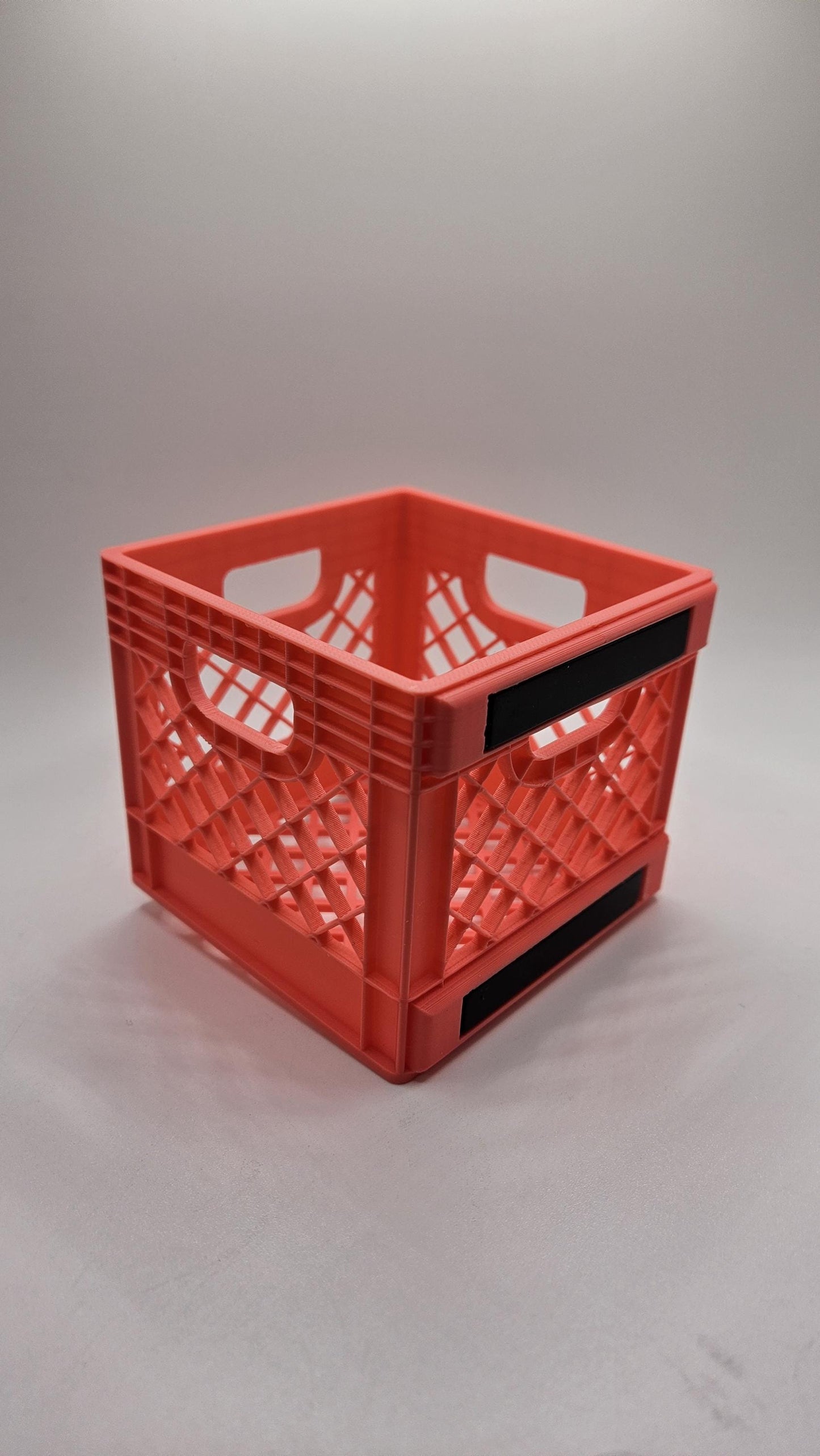 Magnetized Mini Milk Crate - Powerful Neodymium Magnets