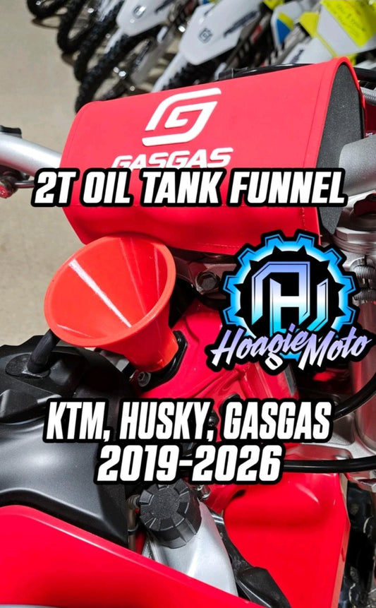 2 Stroke Oil Tank Funnel for KTM, Husqvarna & GasGas Dirt Bike TBI TPI