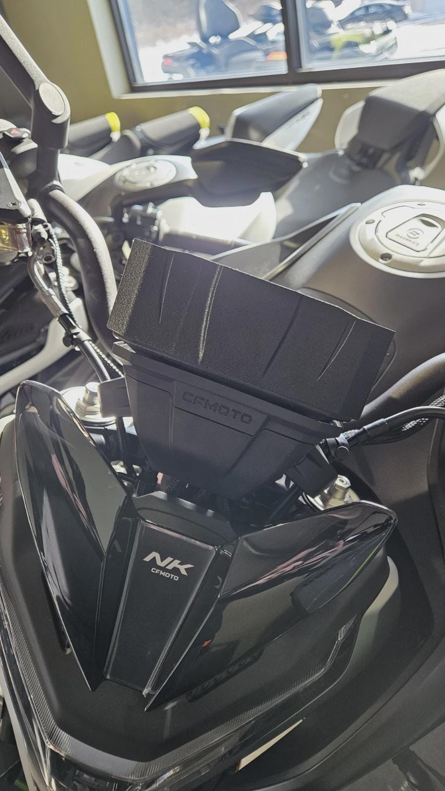 CFMoto 675 800 NK Sun Visor Display Cover Protection 2025 2026