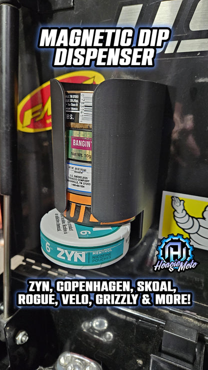 Magnetic Dip Dispenser for Zyn, Copenhagen, Skoal & More