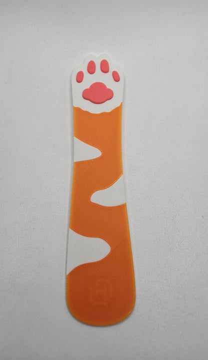 Cat Bookmarks with Raised Toe Beans 3pk for Reading