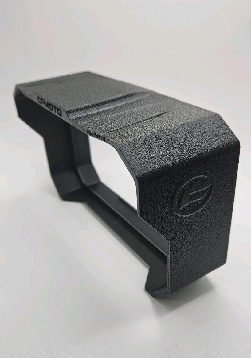 CFMoto 675 800 NK Sun Visor Display Cover Protection 2025 2026