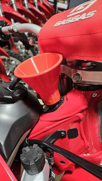 2 Stroke Oil Tank Funnel for KTM, Husqvarna & GasGas Dirt Bike TBI TPI