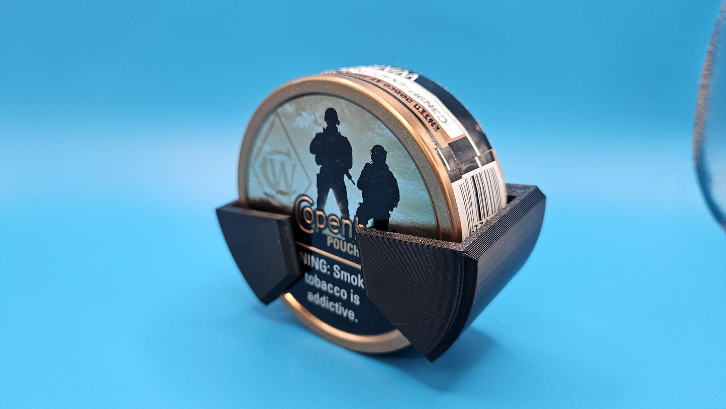 Magnetic Dip Can Holder for Zyn, Copenhagen & Smokeless Tobacco