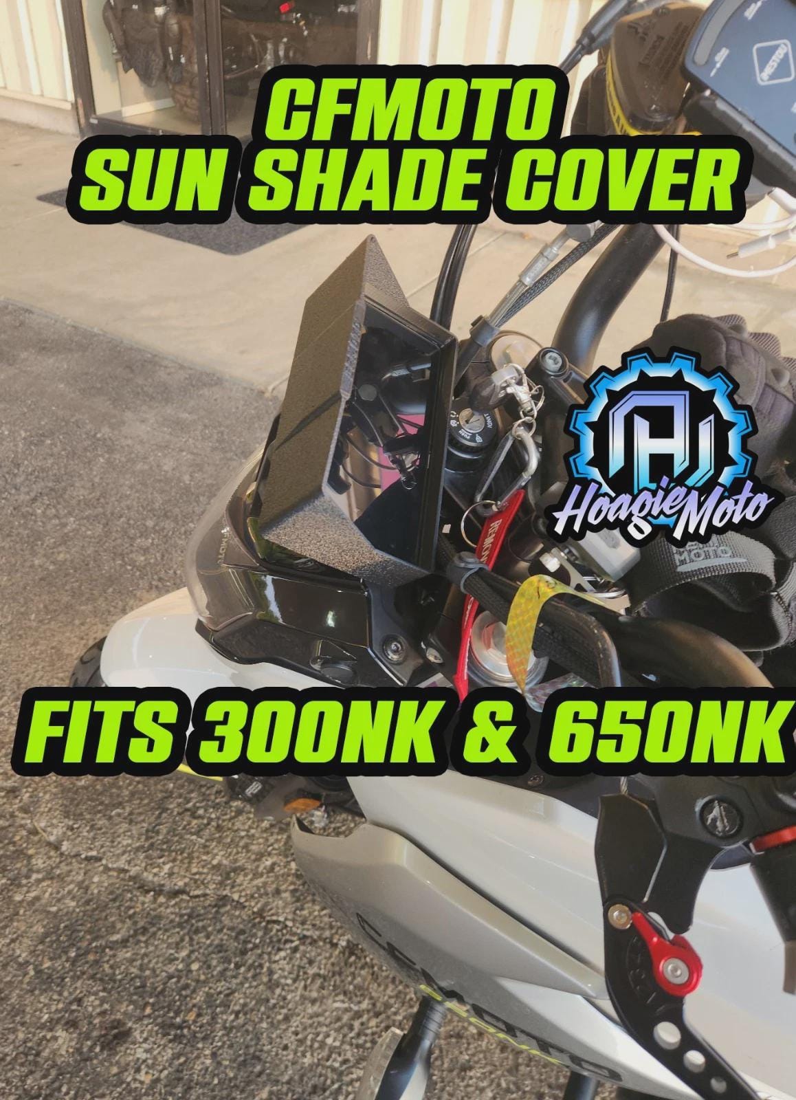 Sun Shade for CFMoto 650NK, 300SS & 300NK TFT Display