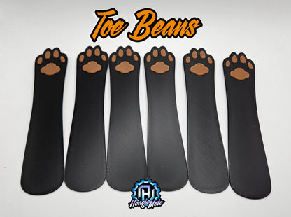 Cat Bookmarks with Raised Toe Beans 3pk for Reading