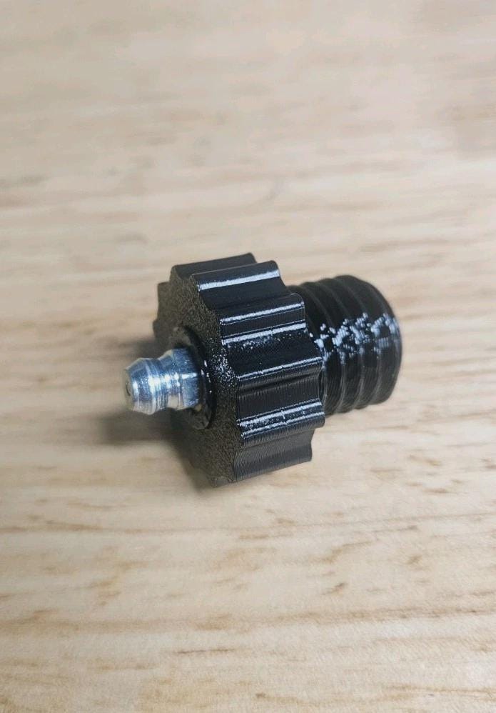 Replacement Grease Fitting Zerk Adapter for Swingarm/Linkage Grease Kit