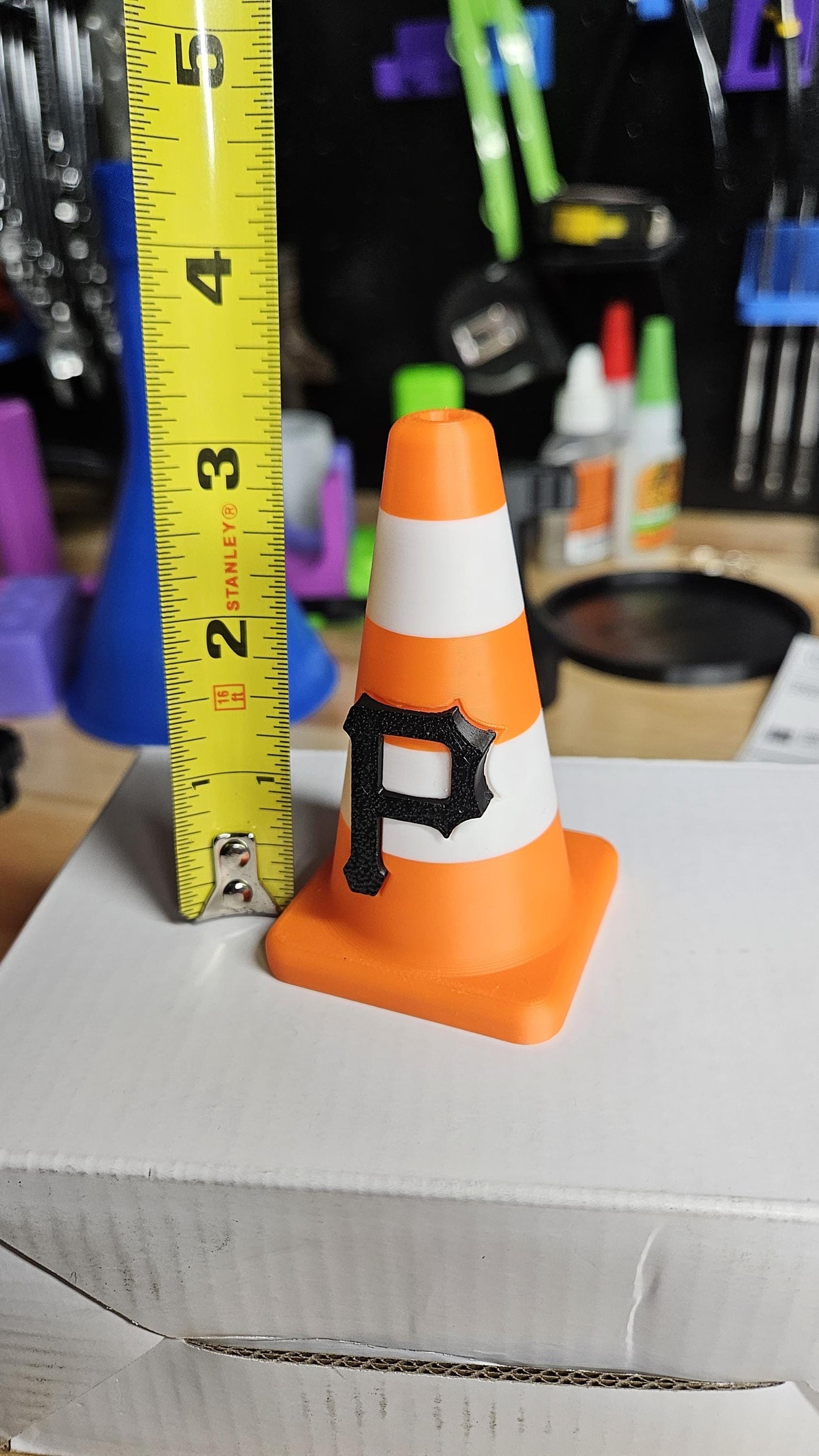 Pirates Traffic Cone Mini Desk Ornament