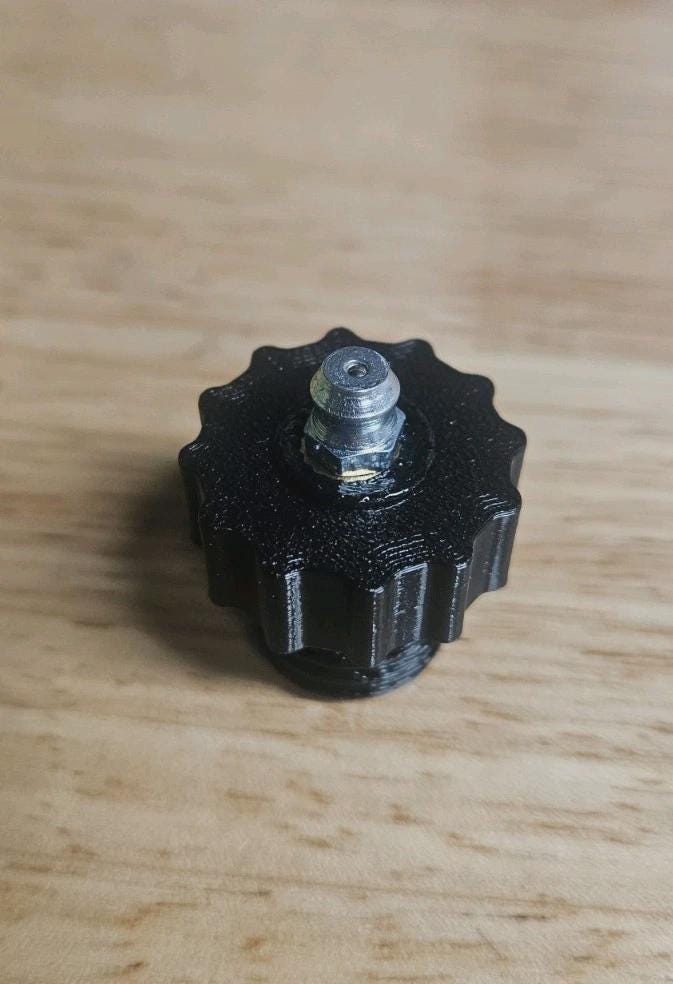 Replacement Grease Fitting Zerk Adapter for Swingarm/Linkage Grease Kit