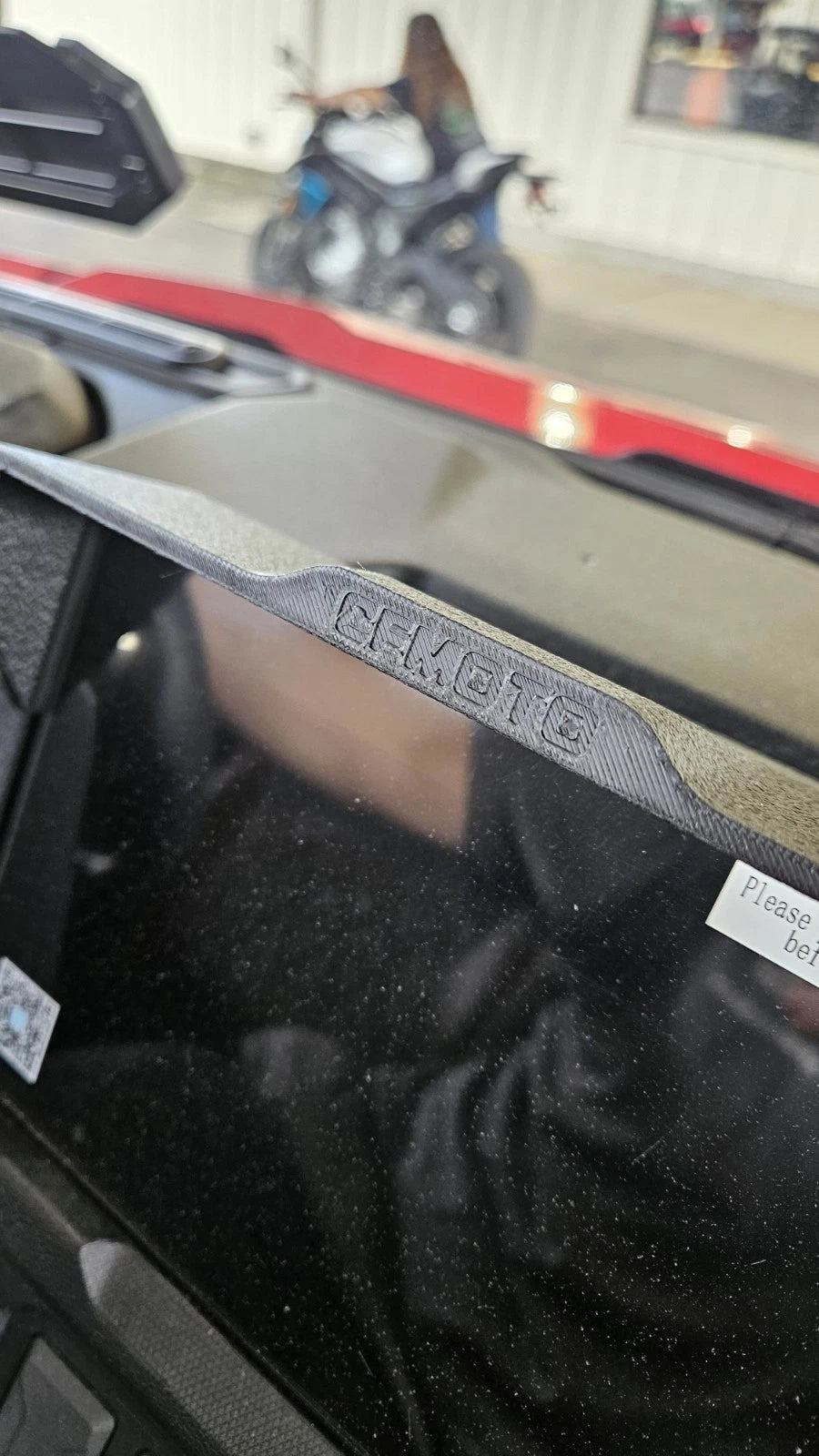 CFMOTO U10 Pro LCD Sun Shade – Flat-Top Display (2025–2026)