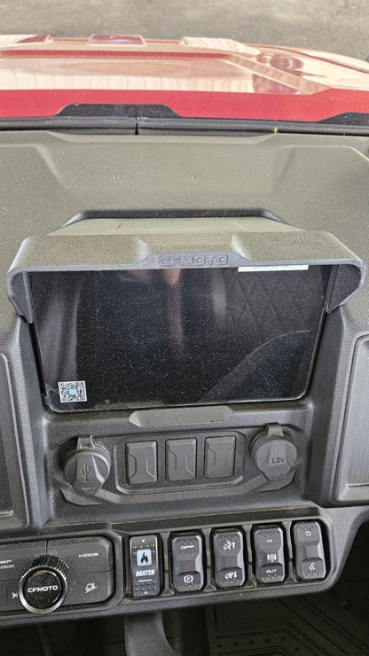 CFMOTO U10 Pro LCD Sun Shade – Flat-Top Display (2025–2026)