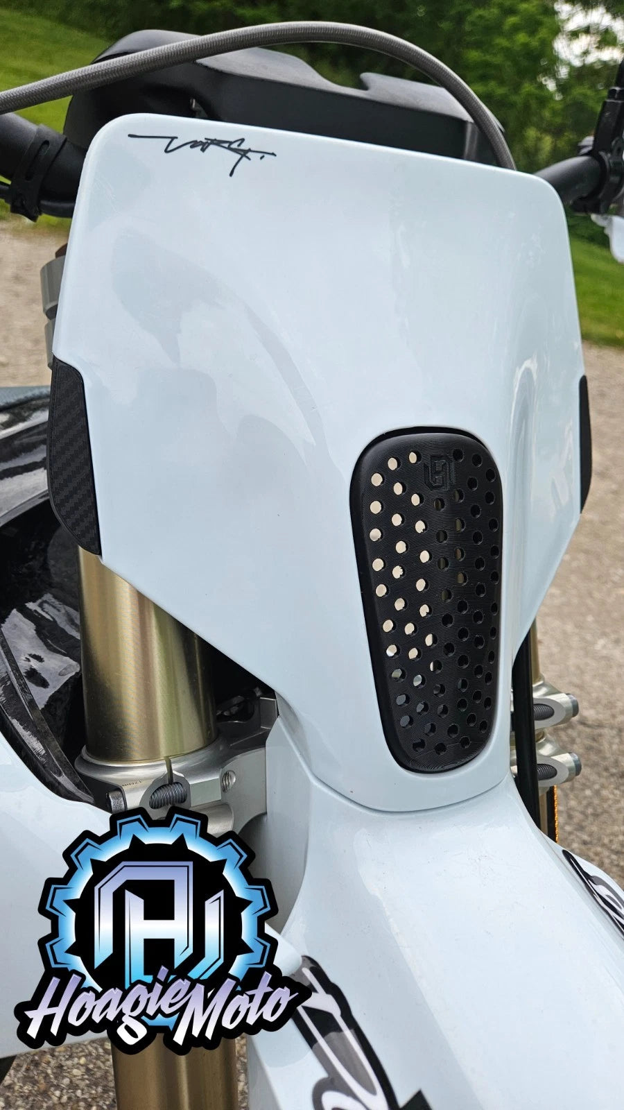 Stark Varg EX Vented Headlight Cover & Front Signal Covers