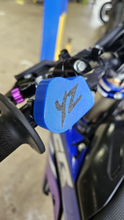 Yamaha YZ250F/YZ450F Handlebar Switch Wash Covers – Blue Pair