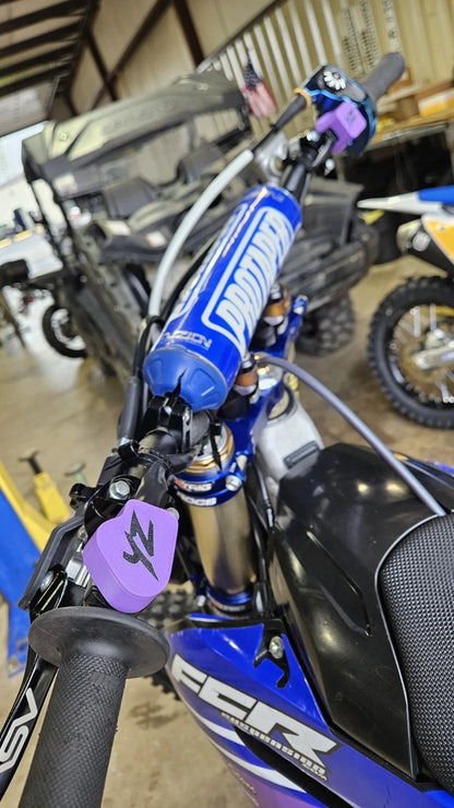 Yamaha YZ250F/YZ450F Handlebar Switch Wash Covers – Blue Pair