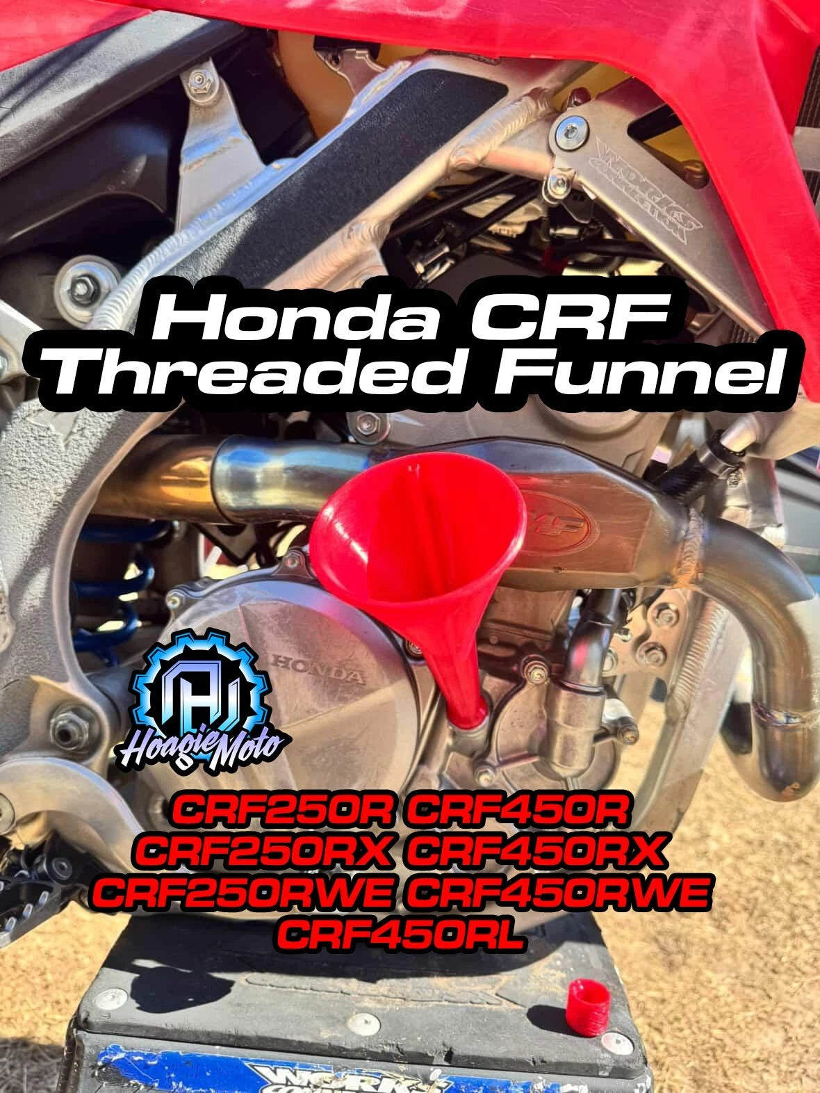 Honda CRF250/450 Threaded Oil Funnel